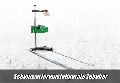 Scheinwerfereinstellgeräte Zubehör